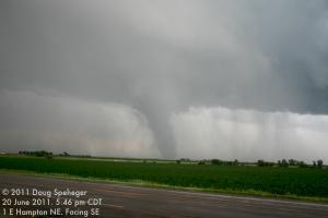 Tornado #2 southeast of Hampton